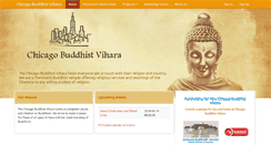 Desktop Screenshot of chicagobuddhistvihara.org